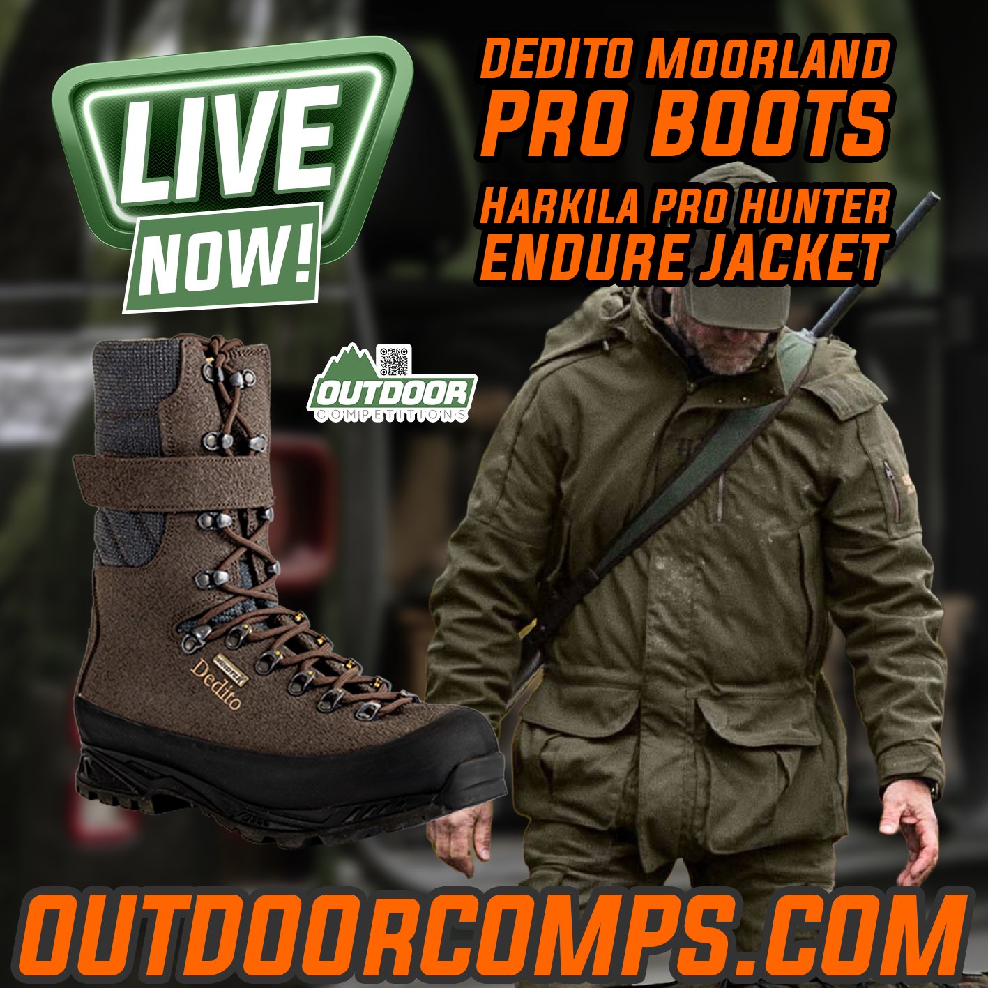 Dedito Boots & Harkila Pro Hunter Jacket